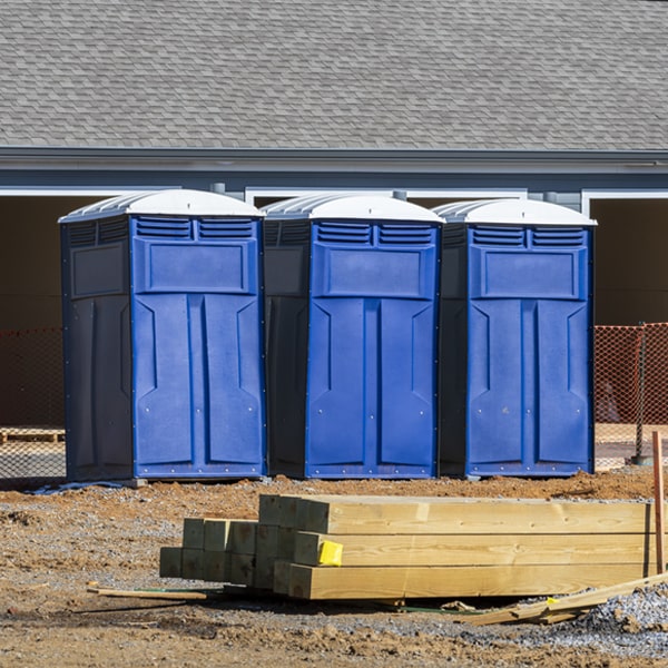 what is the maximum capacity for a single portable toilet in Port Salerno